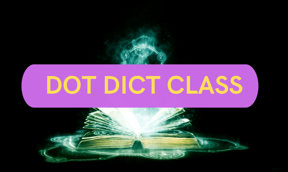 [Tips] Python DotDict Class