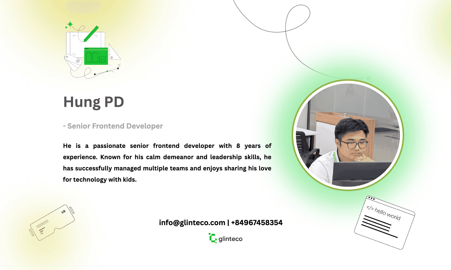 Meet Hung: The Silent Achiever Driving Frontend Excellence at Glinteco