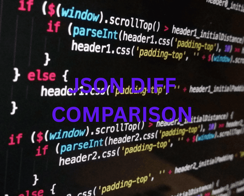 How to Build a JSON Diff Tool by JavaScript