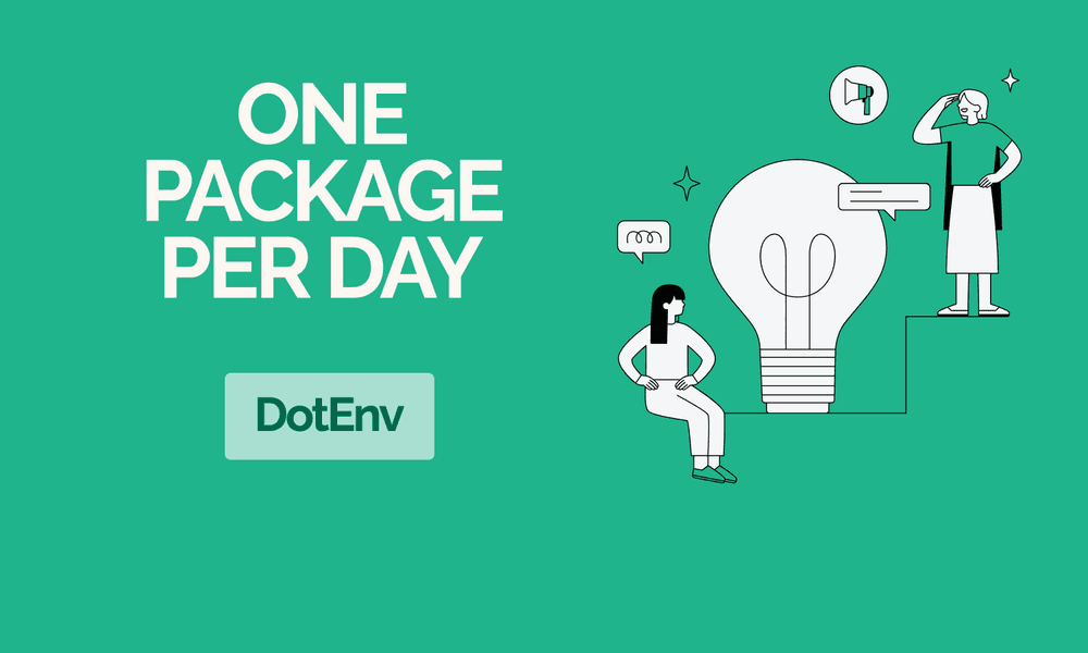 [One Package Per Day] Keep Secrets Safe and Clean with dotenv