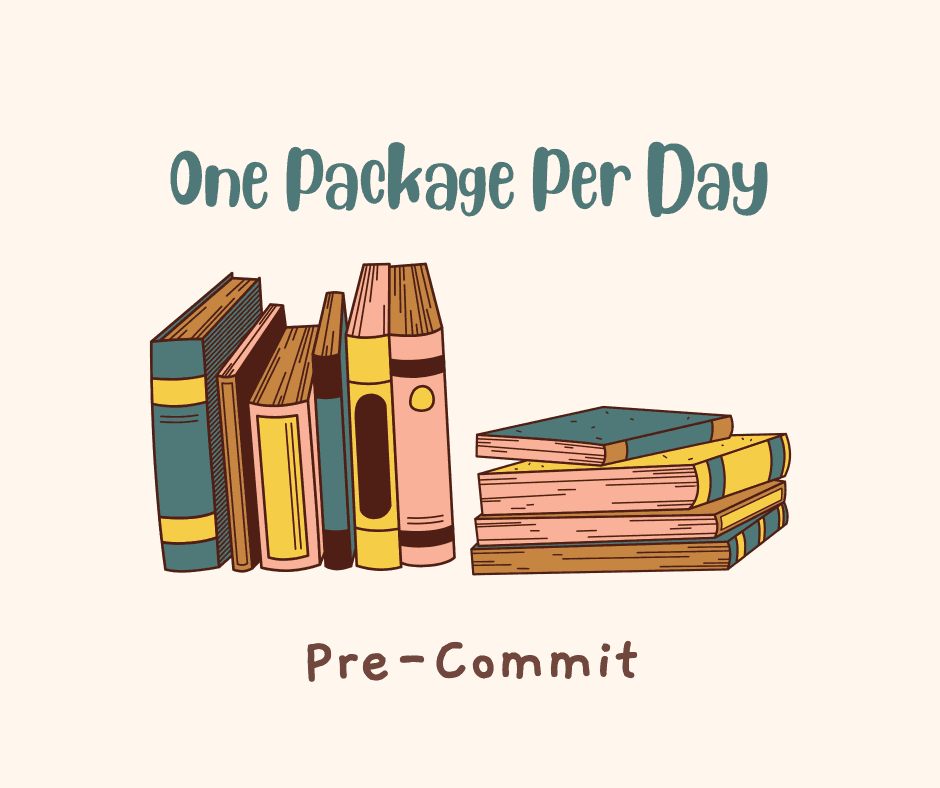 [One Package Per Day] Pre-Commit