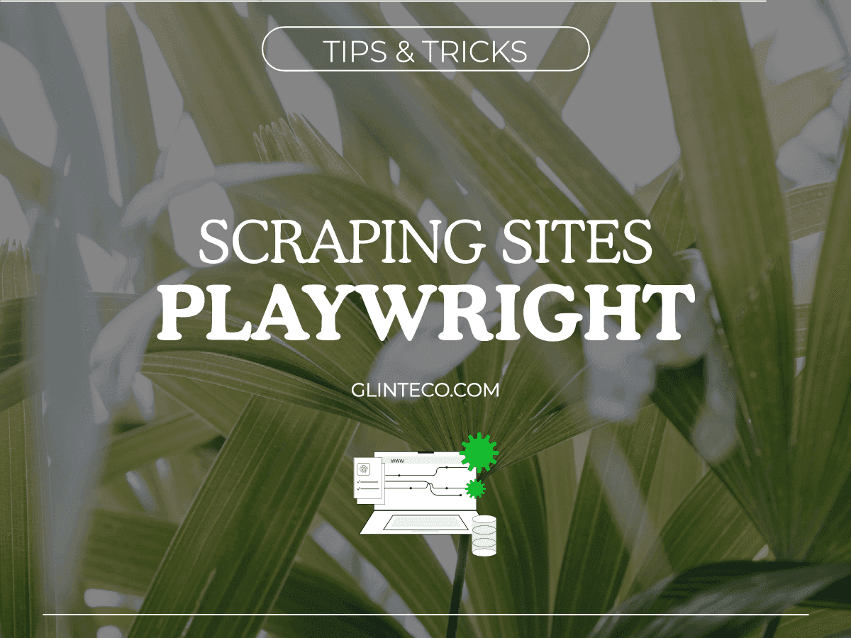 [TIPS] Python/Playwright Tricks