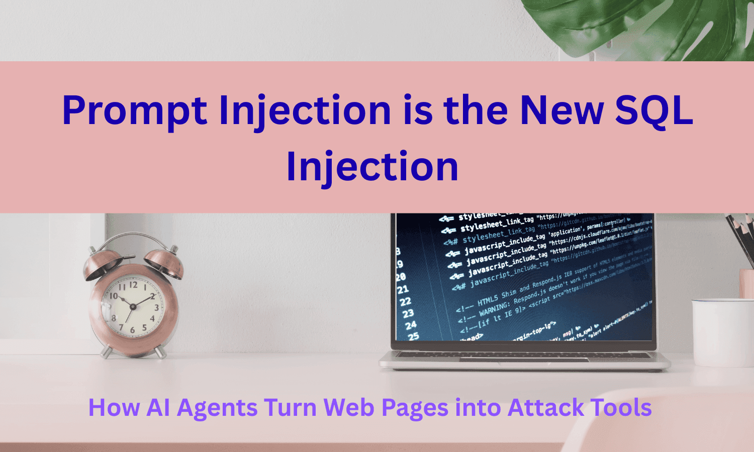 Prompt Injection is the New SQL Injection: How AI Agents Turn Web Pages into Attack Tools