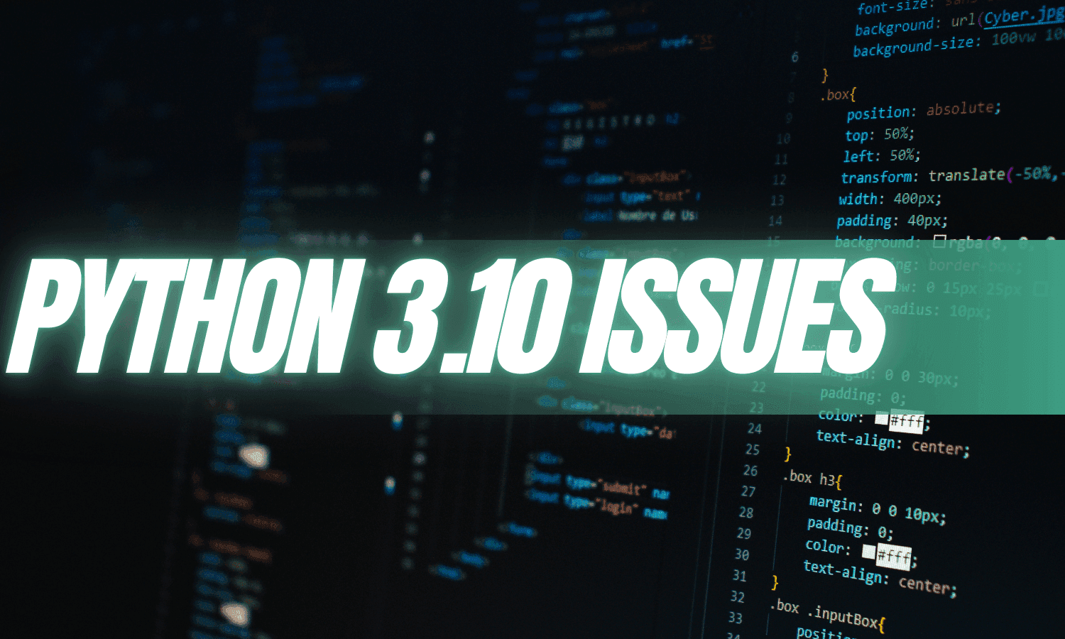 [Python 3.10 Issues] Deprecation