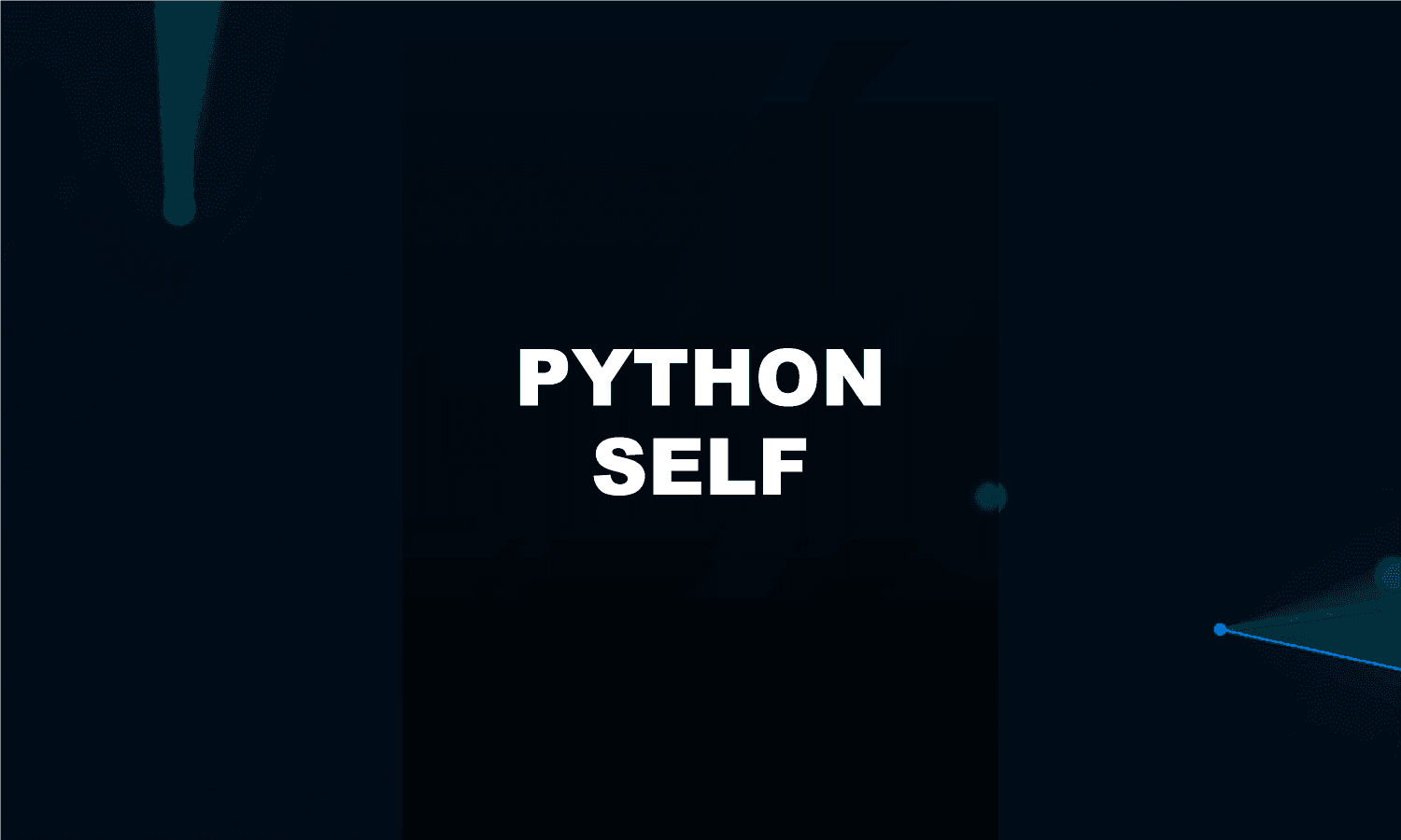 What is self in Python?