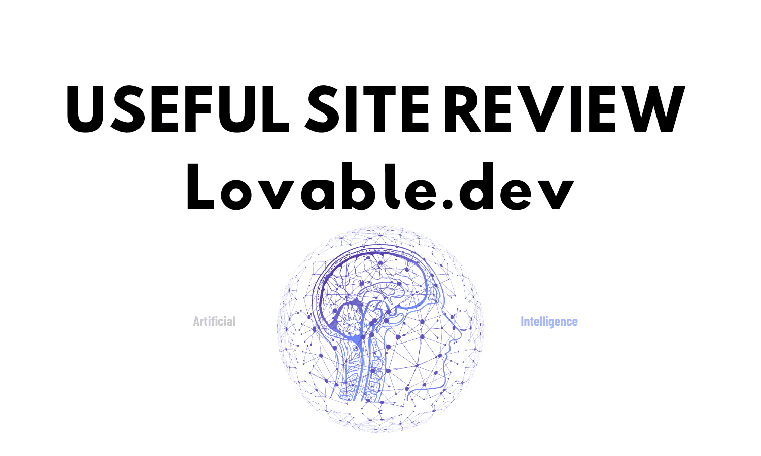 [Useful Site Review] Lovable.dev