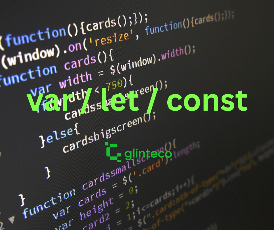Javascript Tips: compare const and let and var statements