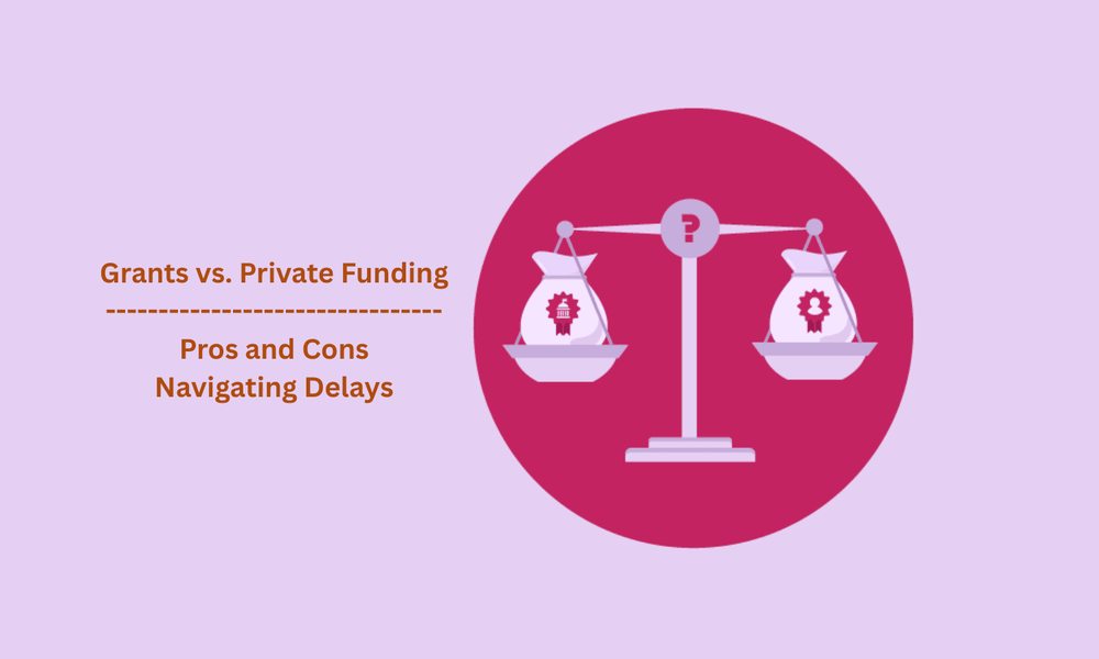 Grants vs. Private Funding: Pros, Cons, and Navigating Delays