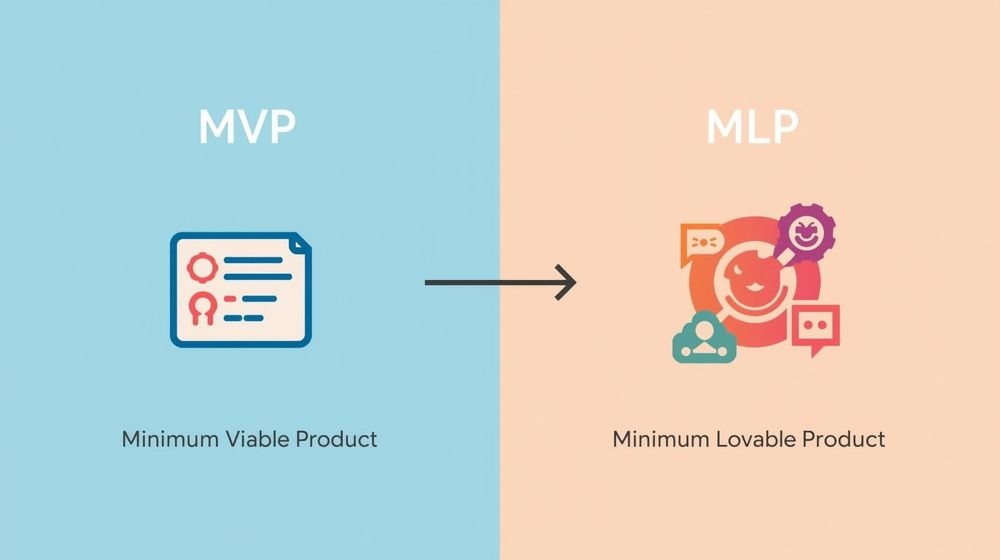 The Core Difference: MVP vs. MLP (Minimum Lovable Product)