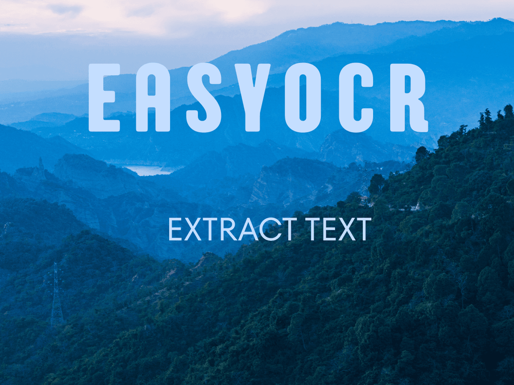 easyOCR: A walkthrough with examples