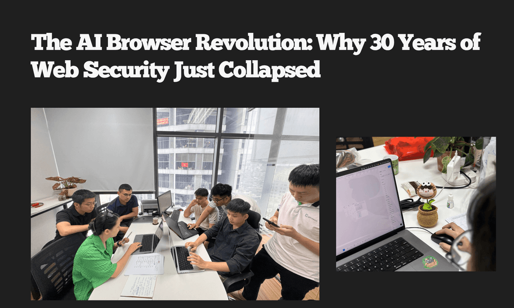 The AI Browser Revolution: Why 30 Years of Web Security Just Collapsed