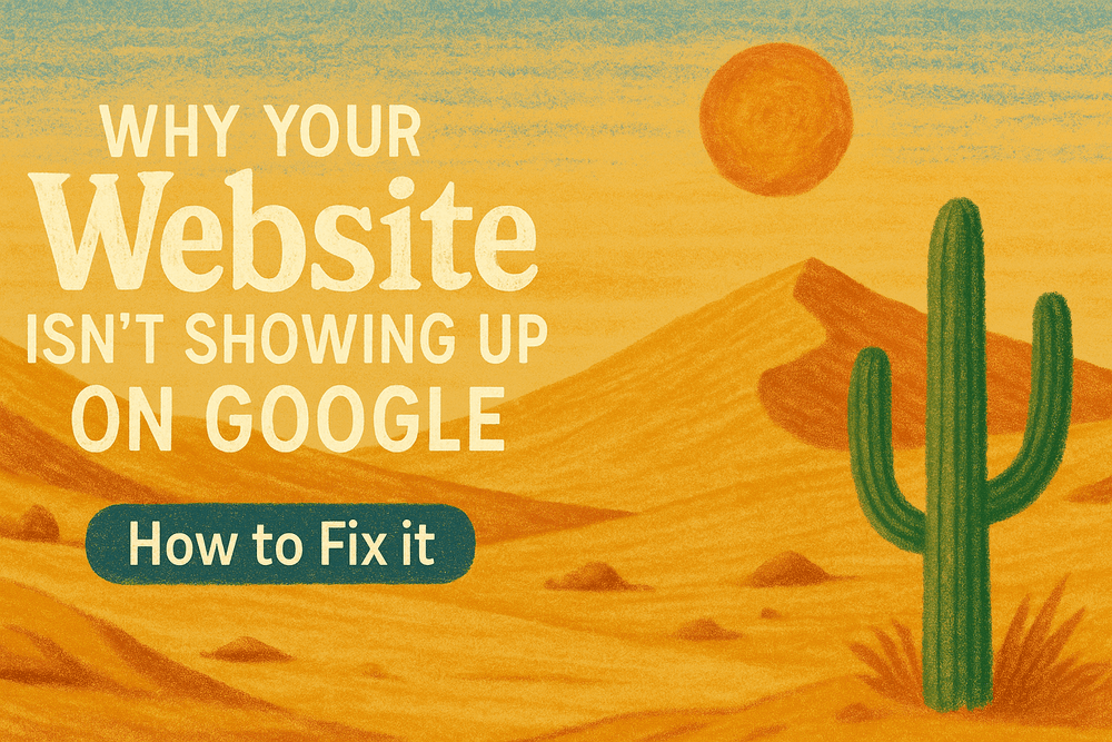 Why Your Website Isn’t Showing Up on Google (and How to Fix It)
