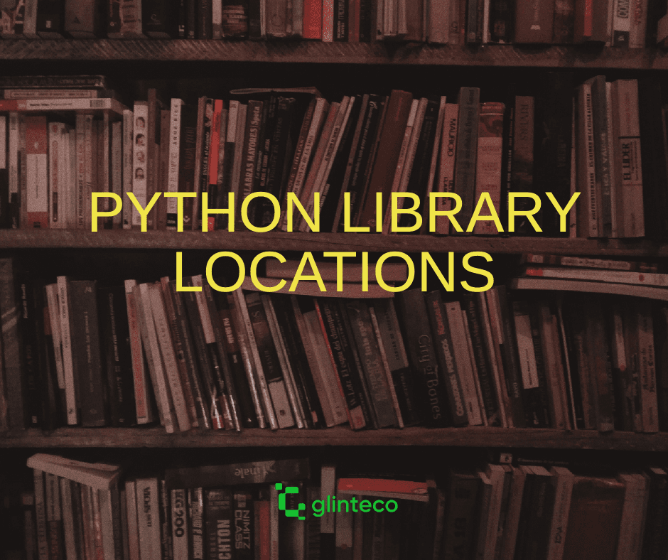 Python Library Locations - How to find